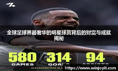 全球足球界最奢华的明星球员背后的财富与成就揭秘